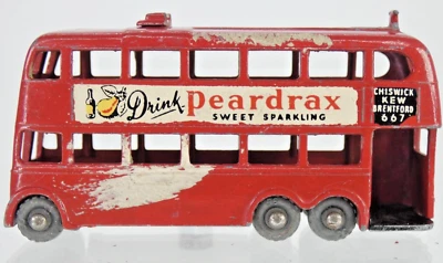 Trolleybús Lesney London 56a Vintage Juguete Coleccionable Autobús Caja de fósforos Foto 1 de 4