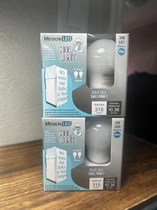 Miracle LED 604724 3-watt Refrigerator and Freezer Light, Long Life Energy 4pack - Picture 1 of 5