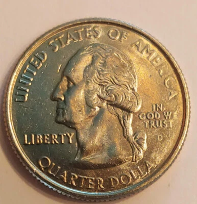 2005  D Kansas State Quarter BU - Error Missing R in Dollar See  Description - Image 1 of 3