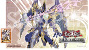 YuGiOh ALLIANCE INSIGHT PLAYMAT & 10 Booster Packs & 2 Field Center Promos - Picture 1 of 2