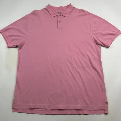 Polo Pendleton Hombre Grande Rosa 100% Algodón Manga Corta Foto 1 de 4