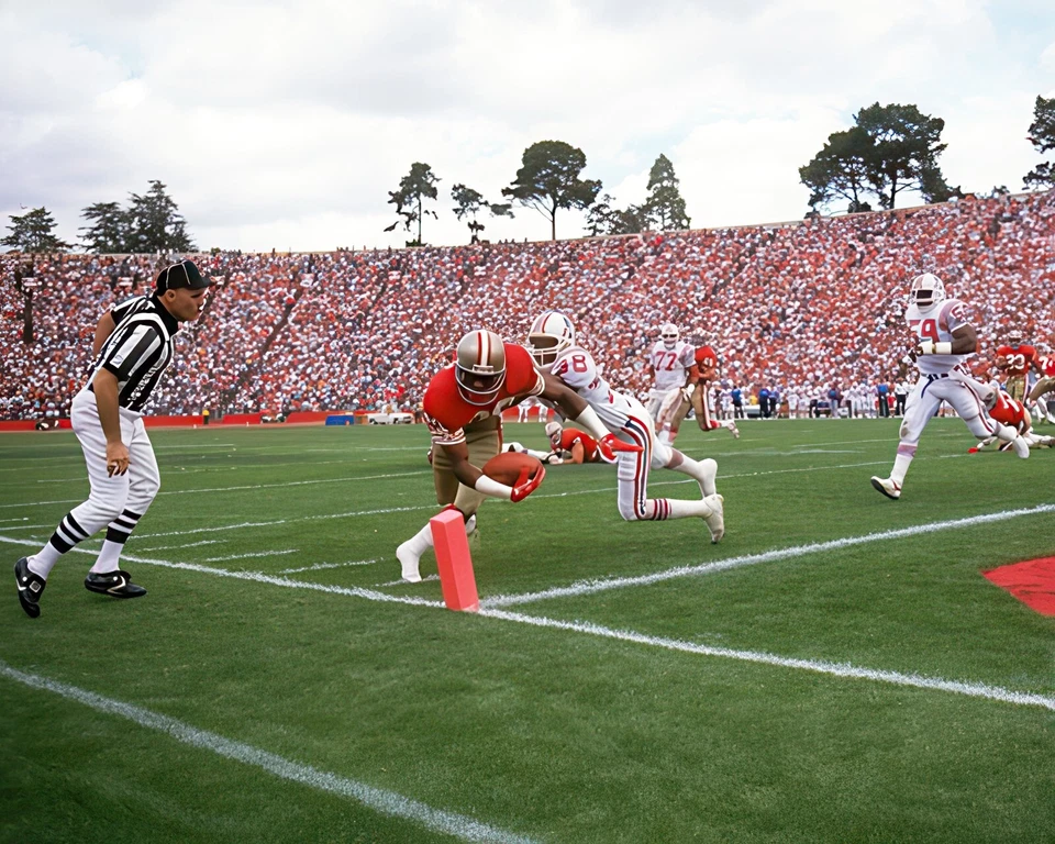 Jerry Rice #80 San Francisco 49ers NFL 8"X10" Glossy Photo Print 5-TTS - Image 1 of 1