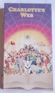 Charlotte's Web Factory Sealed VHS Video Cartoon Paramount 1973 Movie 1996 Rel - Imagen 1 de 9