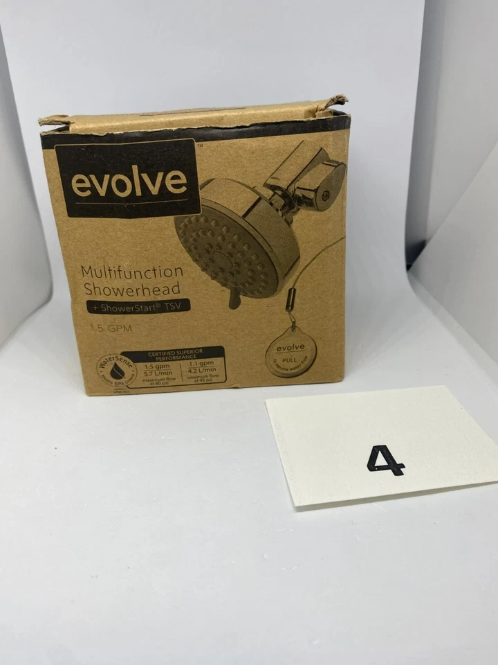 Evolve Shower Start Multifunction TSV 1.5 GPM Shower Head Cp150