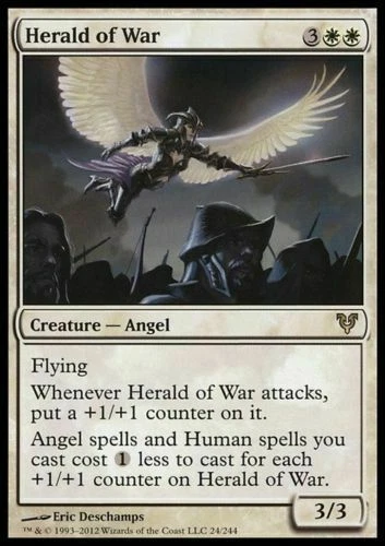 1x HERALD OF WAR - Avacyn Restored - MTG  - Magic the Gathering - Image 1 of 1