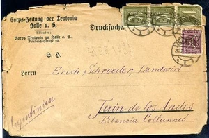 ALEMANIA A ARGENTINA Cubierta 1926 (con defectos) - Imagen 1 de 1