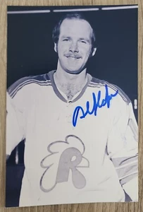Bobby Sheehan Signed 4x6 Photo NHL Golden Seals Red Wings Canadiens Legend RAD - Picture 1 of 1