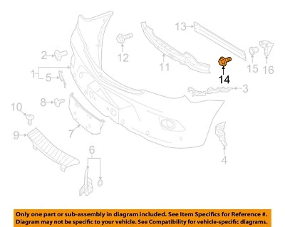 Perno de bisagra puerta trasera puerta levadiza Mercedes MERCEDES-BENZ OEM GLK350 910105008008 Foto 1 de 2