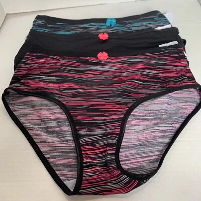 LOTE 3 Pares Bobbie Brooks Varios Estilos y Colores Bragas Talla Grande y 1 Par X-L Foto 1 de 4