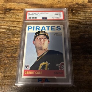 2013 Topps Heritage Gerrit Cole RC PSA 10