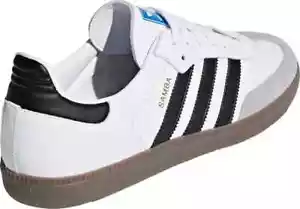adidas Samba OG Low White Black Gum Unisex - Picture 1 of 6