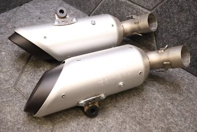 DUCATI HYPERMOTARD SP RVE EXHAUST SILENCERS VERY VERY CLEAN ZDM B166 2022-2024 - Image 1 of 4