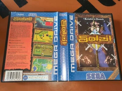 ## Soleil/Crusader Of Centy (German) - Sega Mega Drive / Md Game - Cib ## - Image 1 of 2