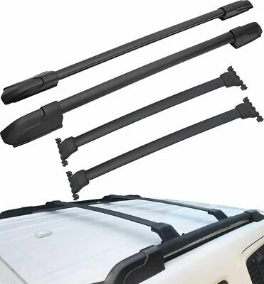 4Pcs Roof Rail Racks Cross Bars Crossbars Carrier Fits for Honda Pilot 2009-2015 - Изображение 1 из 4