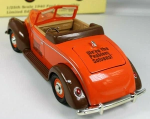 TRUSTWORTHY HARDWARE 1/25TH SCALE LTD EDITION 1940 FORD DIE CAST CAR COIN BANK - Bild 1 von 12
