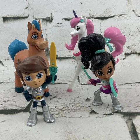 Nella The Princess Knight Adventures Figure Set Horses Lot Of ￼4 Complete Cover