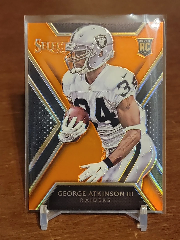 2014 Panini Select Orange Prizm /75 George Atkinson III #199 Rookie RC - Image 1 of 2