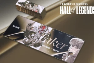 League of Legends FAKER & Ahri MOUSEPAD HALL of Legends *Paid US-tariff - Picture 1 of 12