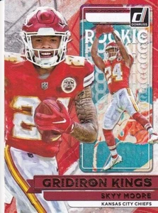 2022 Panini Donruss - Gridiron Kings #RGK-16 - Skyy Moore - Chiefs - Picture 1 of 2