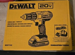 Drill DeWalt MAX Lithium-Ion Compact Drill/Driver Kit with 2 Batteries - Picture 1 of 2