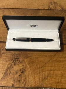 Stunning Mont Blanc Meisterstuck Fountain Pen Original Box And Papers & Receipt - Picture 1 of 18
