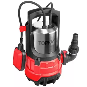 TOPEX 1100W Dirty Water Pump Submersible Sump Swim Pool Flooding Pond Clean - Picture 1 of 12