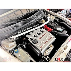 ALFA ROMEO 156 2.0 TWIN SPARK 96~07 ULTRA RACING 2 POINTS FRONT STRUT TOWER BAR - Picture 1 of 6
