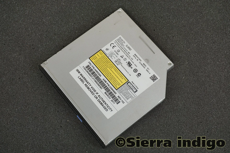 44W3254 IBM UJ890 DVD-ROM Disk Drive 43W4660 - Image 1 of 1