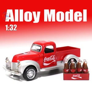 Pickup Ford Coca-Cola 1:32 - modello vintage in lega con prezzo, pressofuso - Foto 1 di 15