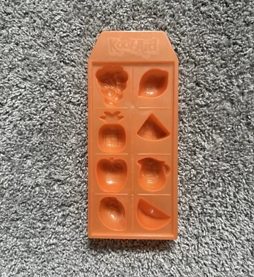 Bandeja de cubitos de hielo KOOLAID molde cubos frescos formas de frutas plástico Kraft 1 gelatina Foto 1 de 3