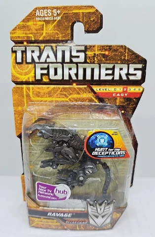 Transformers Hunt for the Decepticons Ravage Legends Class Action Figure Hasbro Cover