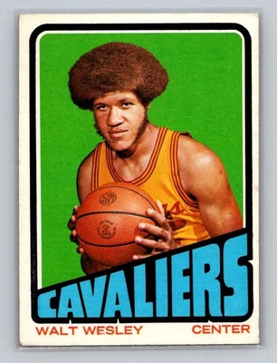 1972-73 TOPPS BASKETBALL WALT WESLEY #109 CAVALIERS VG-EX - Image 1 of 2