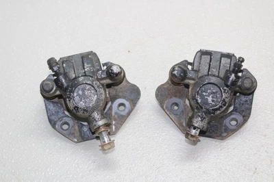 89-90 JUEGO PINZAS FRENO DELANTERO IZQUIERDO DERECHO SUZUKI QUADSPORT 250 LT250S 2X4 PAR Foto 1 de 4