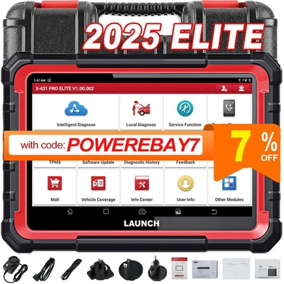 2025 LAUNCH X431 Pro Elite V+ PRO 5 OBD2 Diagnosegerät ALLE SYSTEM ECU Codierung - Bild 1 von 4