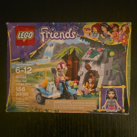 LEGO Friends 41032 First Aid Jungle Bike Jungle Rescue 156 pcs Ages 6-12