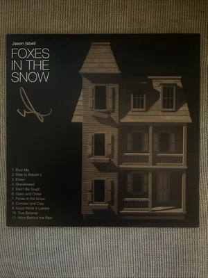 Jason Isbell Foxes in the Snow Vinyl - Autographed - Image 1 of 4