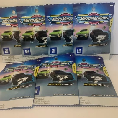 Vehículo Misterioso 100 X Micro Máquinas Serie 4 - SIN ABRIR X 100 Paquetes Más Caja Foto 1 de 4