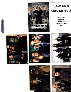 LAW AND ORDER SVU CUSTOM NEUHEIT TRADING CARD 6 KARTEN SET - Bild 1 von 2