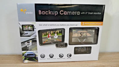 NEW YADA BACKUP CAMERA WITH 5 INCH DASH MONITOR Model BT54860-50 - Image 1 of 3