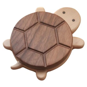 Tappetino isolante antiscotta tartaruga in legno cartone animato magnetico casa tab/letop Pl8989 - Foto 1 di 9