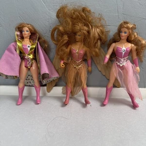 Angella She-Ra Princess of Power MOTU 1985 Mattel Vintage mit Flügeln 3 Stück - Bild 1 von 7