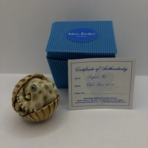 Adam Binder Editions "Perfect Fit" Octopus Netsuke Serie - Bild 1 von 8