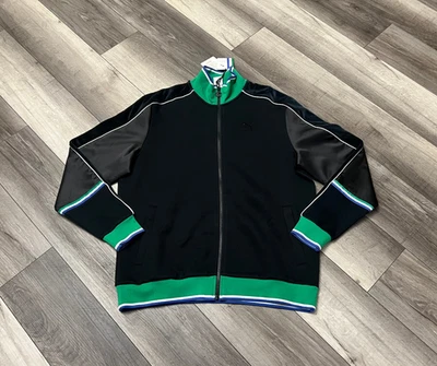Chaqueta deportiva para hombre Puma x Big Sean T7 negra terciopelo blanco/verde/azul talla XL nueva con etiquetas Foto 1 de 4