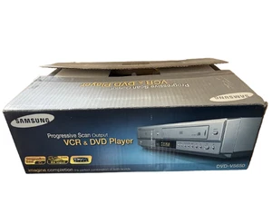Samsung DVD-V5650 DVD/VCR Combo Reproductor Sintonizador de TV Analógico con Accesorios Originales - Imagen 1 de 9