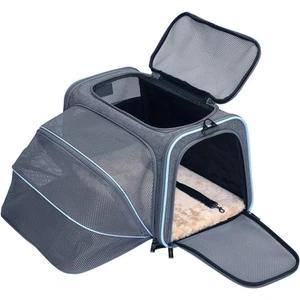 Expandable Cat Carrier Dog Carriers,Airline Approved Soft-Sided Portable Pet ... - Picture 1 of 8