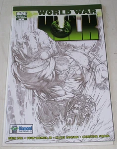 World War Hulk #1 Diamond Retailer Finch Sketch Variant NM/Mint Marvel 2007 - Picture 1 of 6