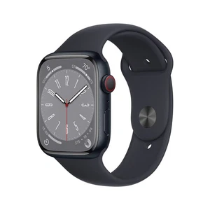 Apple Watch Series 8 [GPS + Cellular, 45mm] - Boîtier en aluminium minuit avec - Photo 1 sur 6