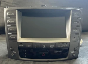 2006-2008 Lexus IS250 IS350 GPS Navigation Display Screen 86111-53050 - Picture 1 of 6