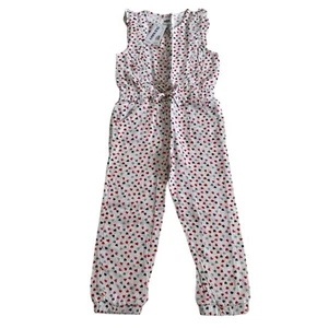 Tuta bambina bambina bambina nuova con etichetta Old Navy stampa cuore colorato taglia 4T - Foto 1 di 8