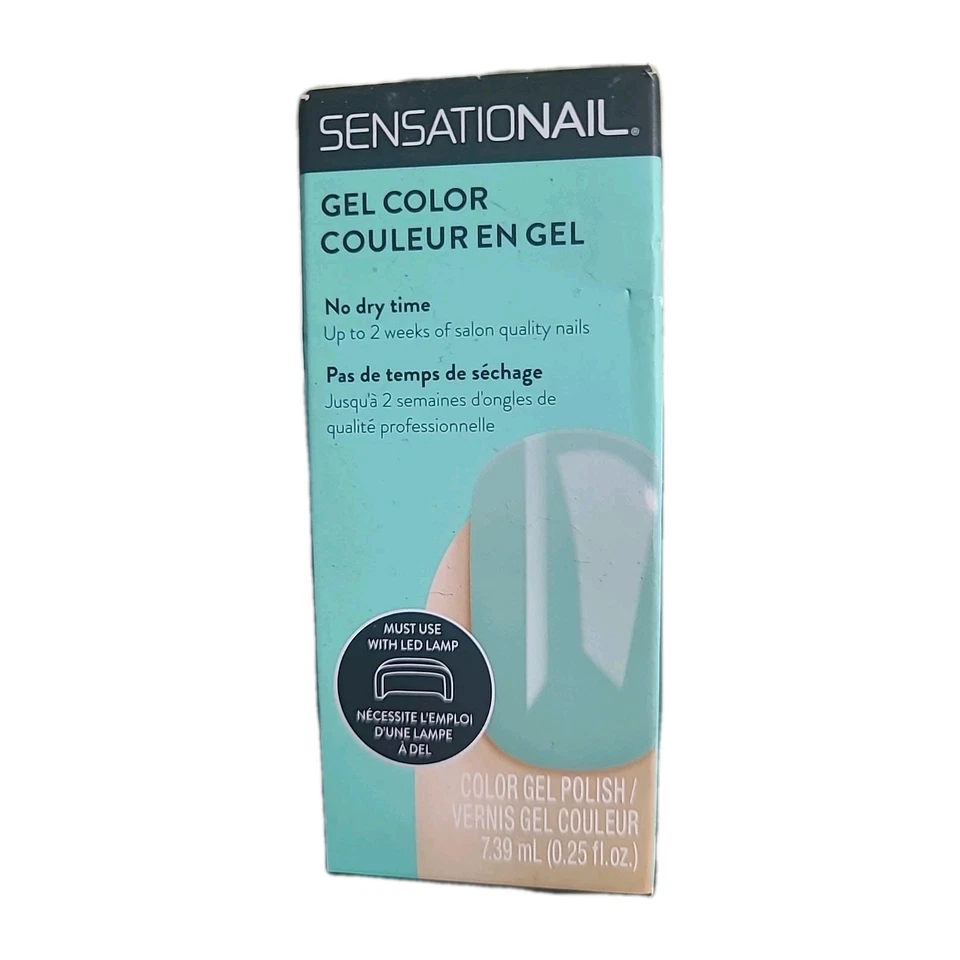 NUEVO esmalte en gel SensatioNail Color, descanso y relajación .25 fl oz Foto 1 de 1